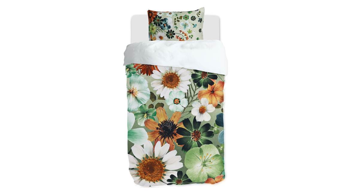 M.M Linen Flowerfield dekbedovertrek