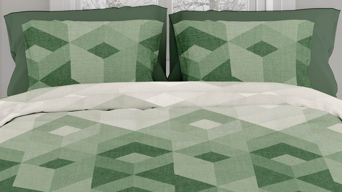 Romanette Wallis flanel dekbedovertrek
