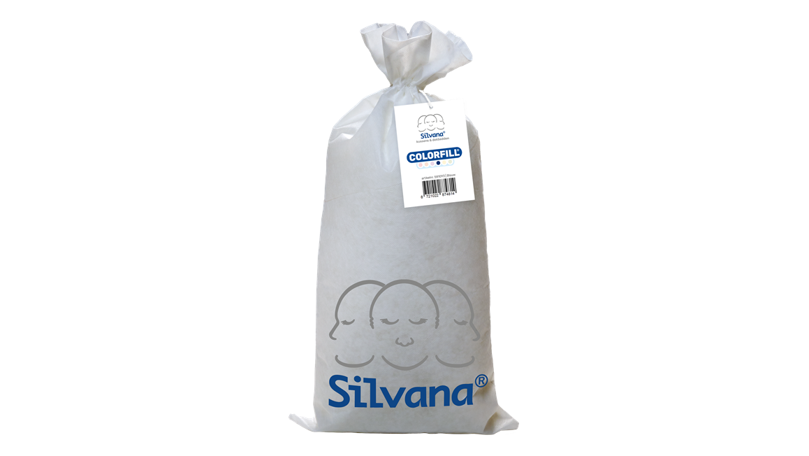 Silvana Colorfill Blauw kussenvulling voor medium-stevig kussen