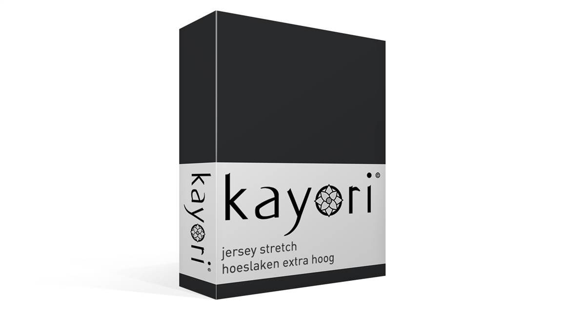 Kayori Shizu jersey stretch hoeslaken extra hoog