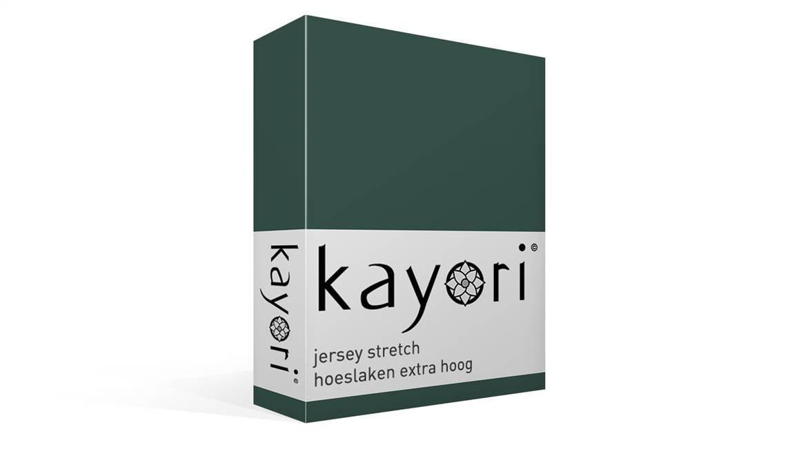 Kayori Shizu jersey stretch hoeslaken extra hoog