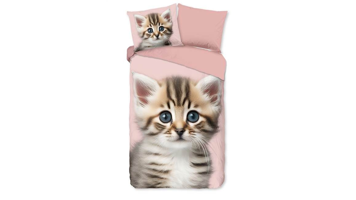 Good Morning Meow flanel dekbedovertrek