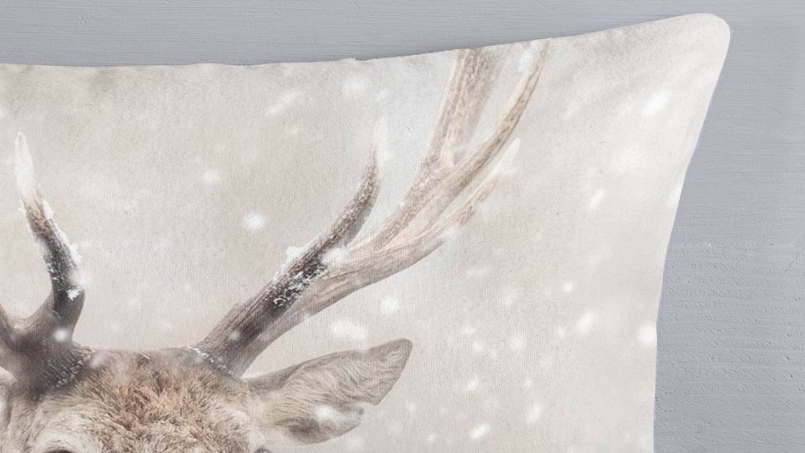 Good Morning Snowydeer flanel dekbedovertrek