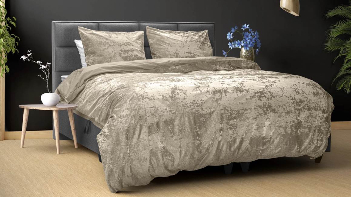 Dreamhouse Bedding Crushed Velvet dekbedovertrek