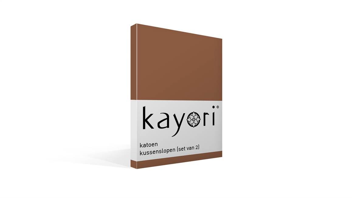 Kayori Kai katoen kussenslopen (set van 2)