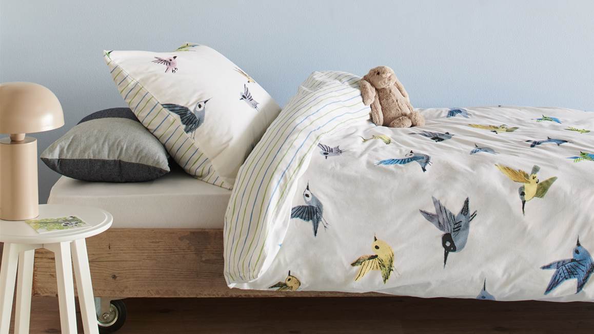 Fiep Amsterdam Vogels dekbedovertrek