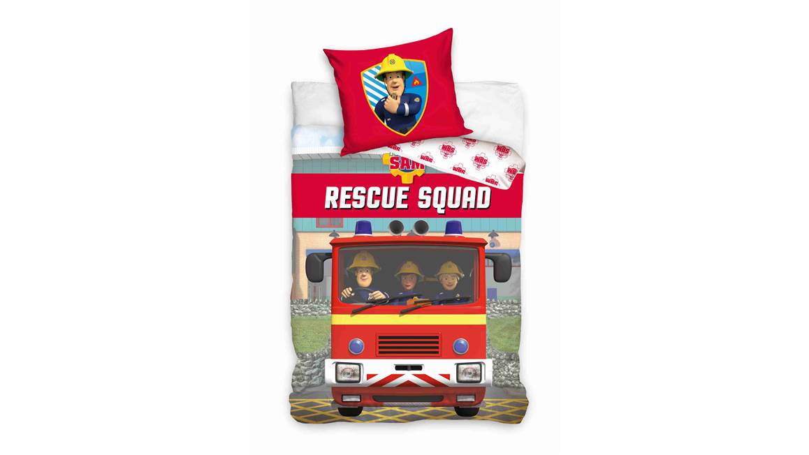 Brandweerman Sam dekbedovertrek