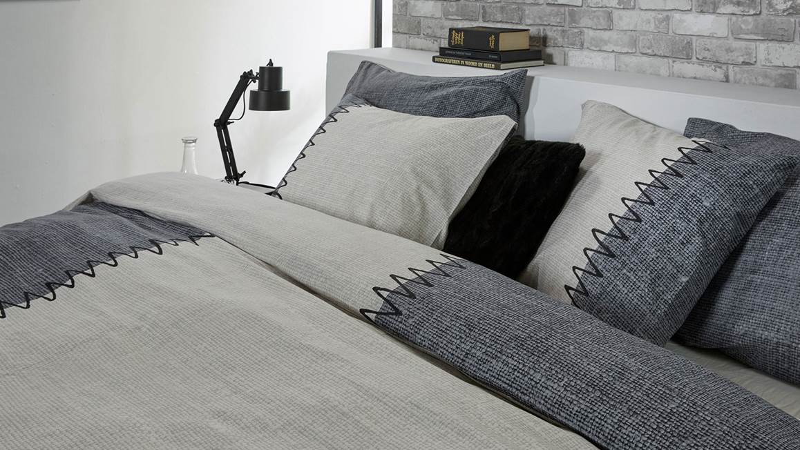 iSeng ZigZag Linen dekbedovertrek