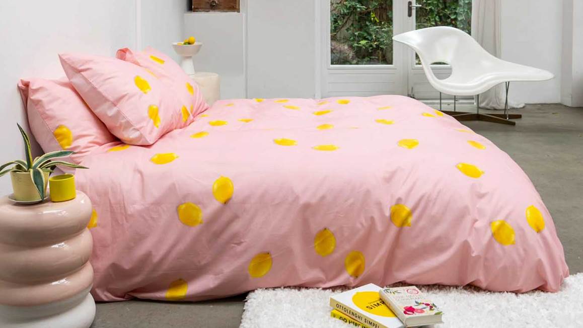 SNURK Lemon dekbedovertrek