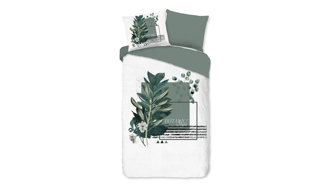 Pure Green Boho dekbedovertrek