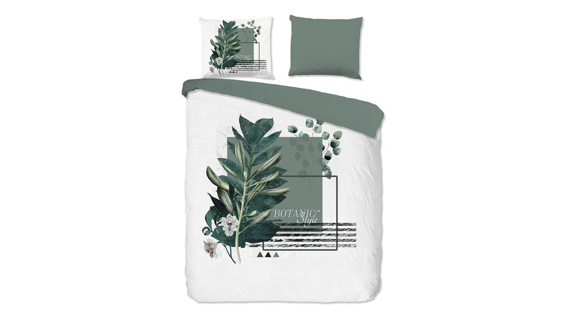 Pure Green Boho dekbedovertrek