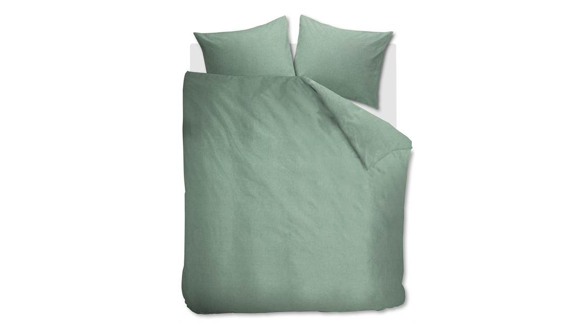 Snoozing Flanel Uni dekbedovertrek