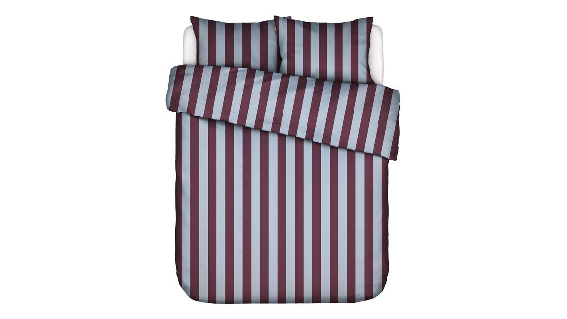 Essenza Minte Stripe dekbedovertrek