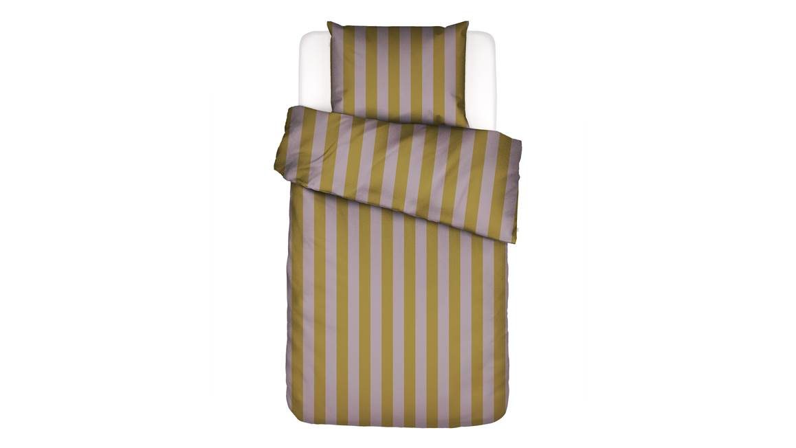 Essenza Minte Stripe dekbedovertrek