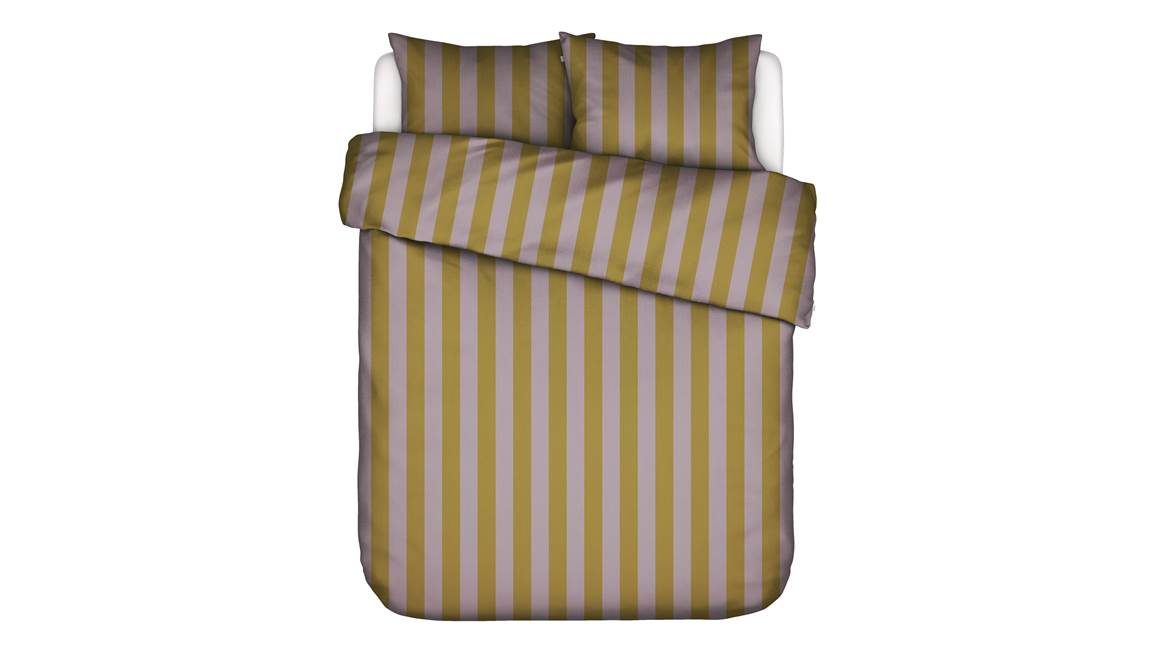 Essenza Minte Stripe dekbedovertrek