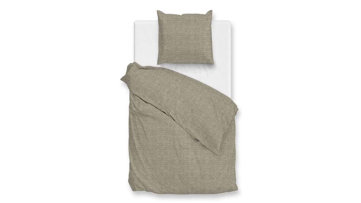 Zohome Flanella di Lino flanel dekbedovertrek