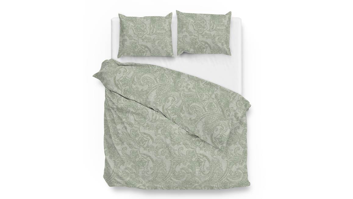 Zohome Paisley di Lino dekbedovertrek