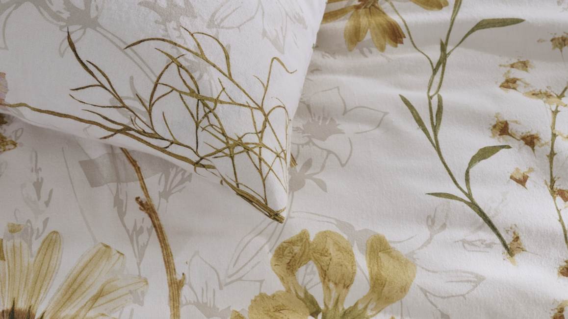 Ariadne at Home Blow flanel dekbedovertrek