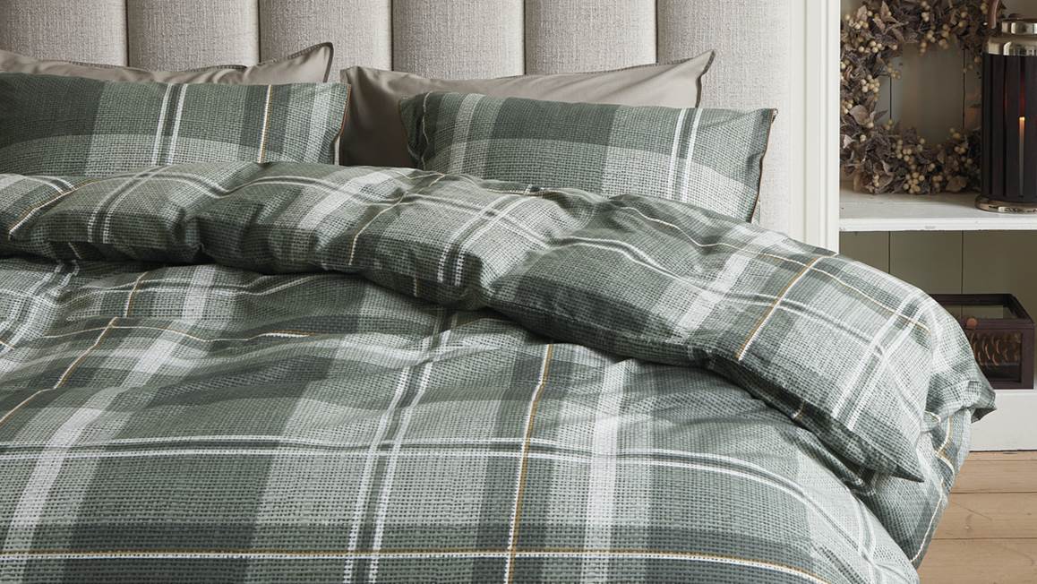 Rivièra Maison Tartan Check dekbedovertrek