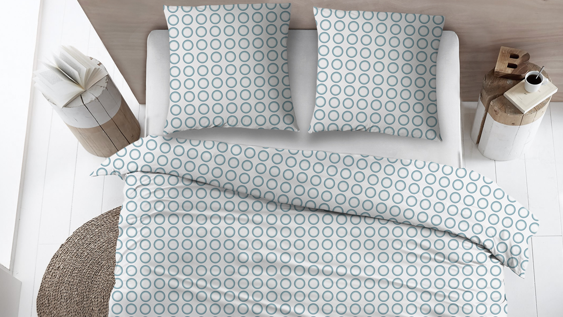 Snoozing Ingeborg flanel dekbedovertrek