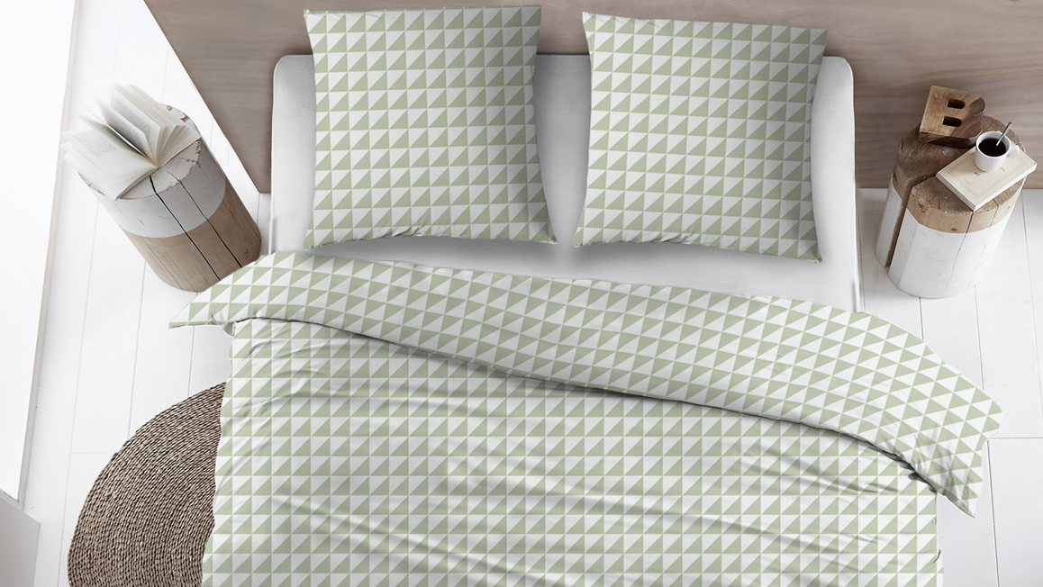 Snoozing Irina flanel dekbedovertrek