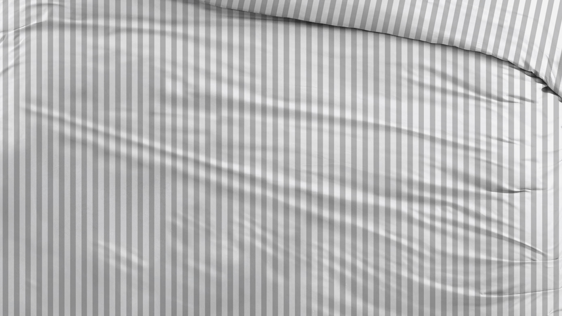 Snoozing Iris flanel dekbedovertrek