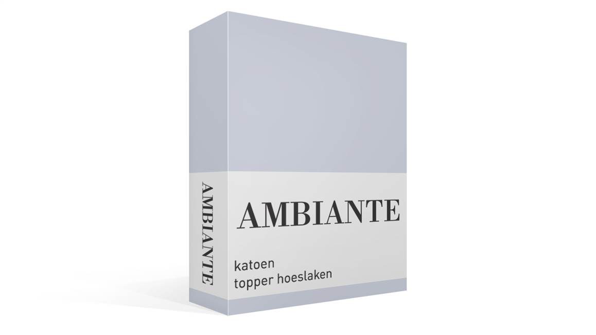 Ambiante Cotton Uni topper hoeslaken