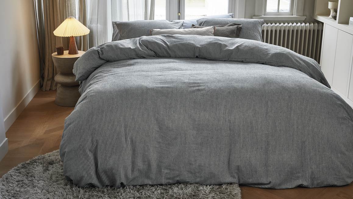 Beddinghouse Ivan flanel dekbedovertrek