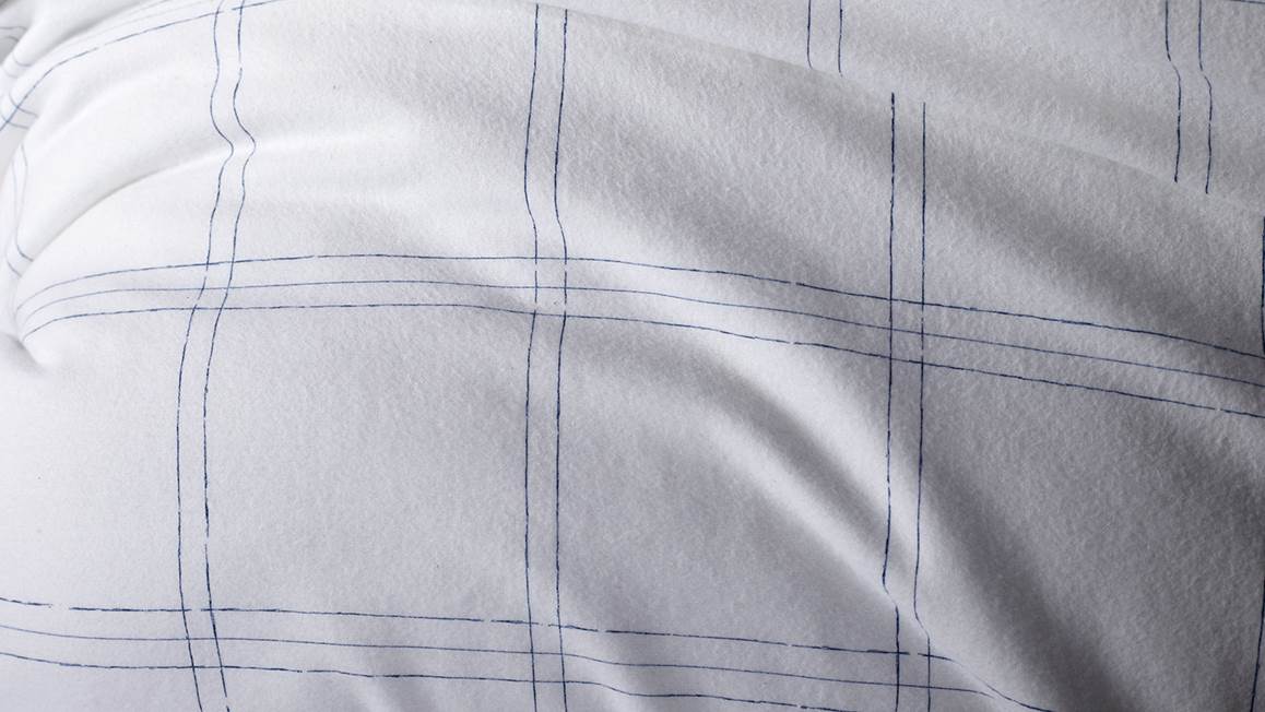 De Witte Lietaer Juul flanel dekbedovertrek