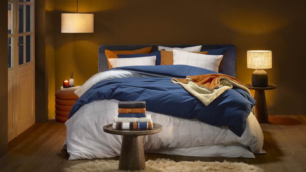 De Witte Lietaer Juul flanel dekbedovertrek