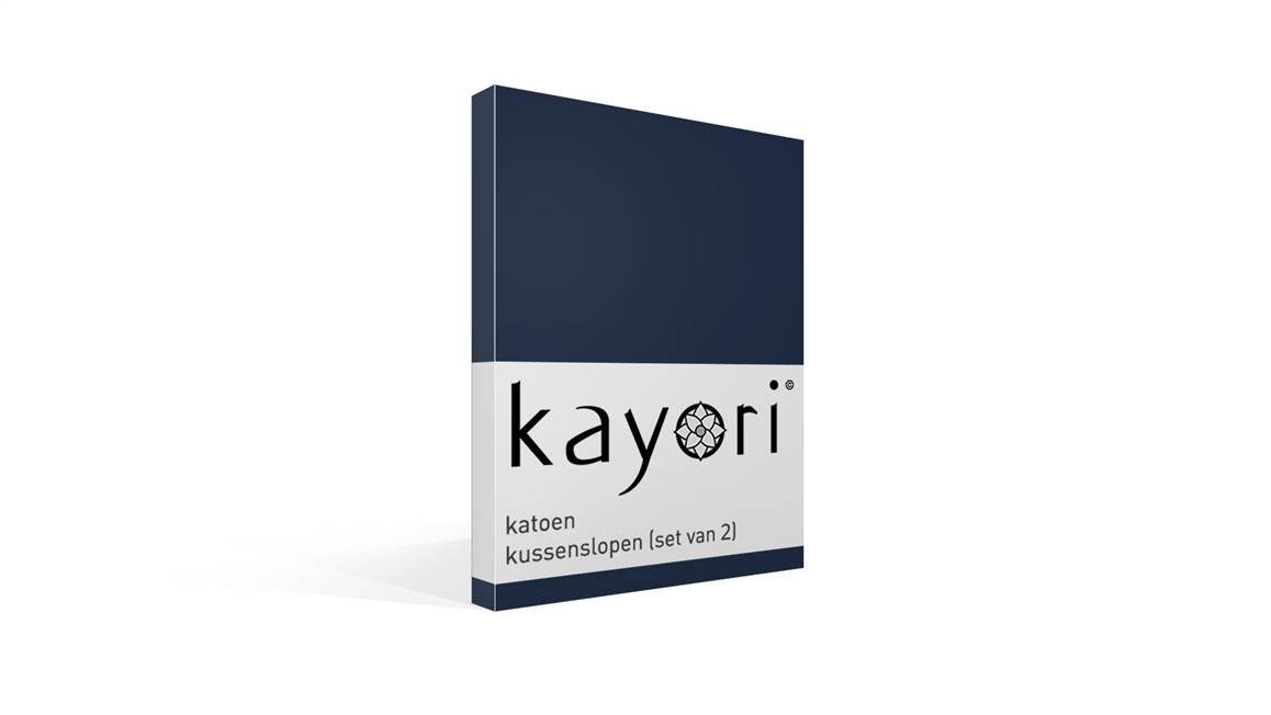 Kayori Kai katoen kussenslopen (set van 2)