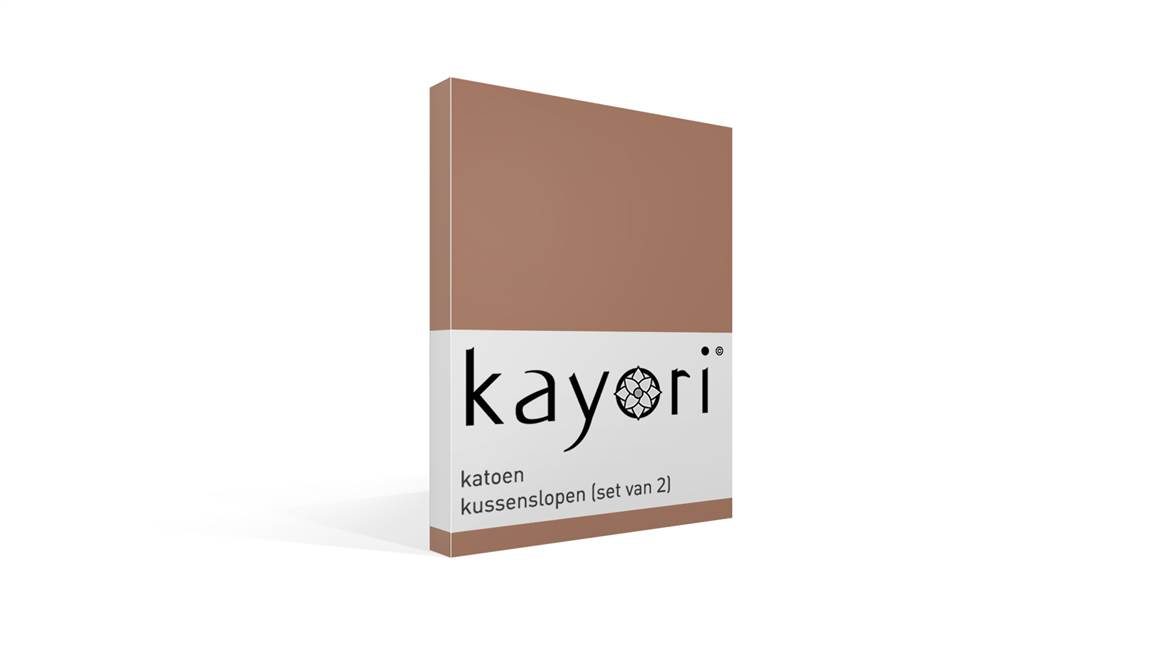 Kayori Kai katoen kussenslopen (set van 2)
