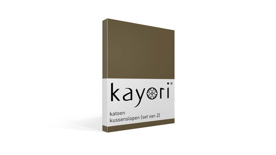 Kayori Kai katoen kussenslopen (set van 2)