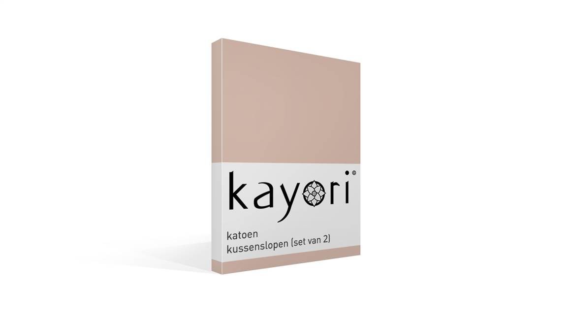 Kayori Kai katoen kussenslopen (set van 2)