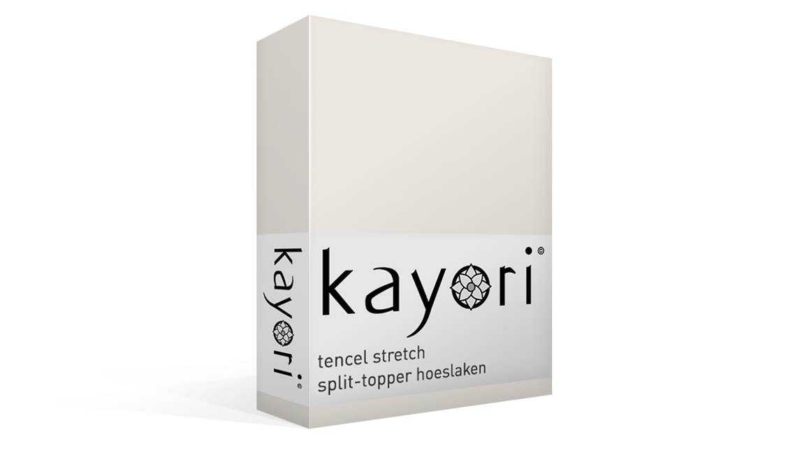 Kayori Sota tencel stretch split-topper hoeslaken