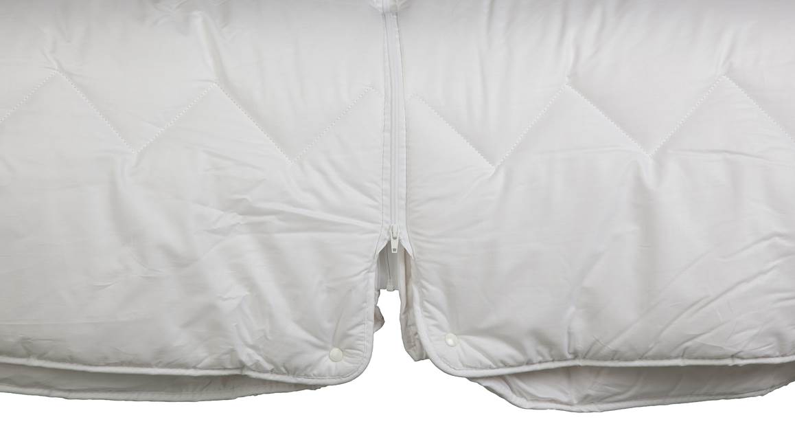 Snoozing Rhodos katoenen 4-seizoenen partnerdekbed