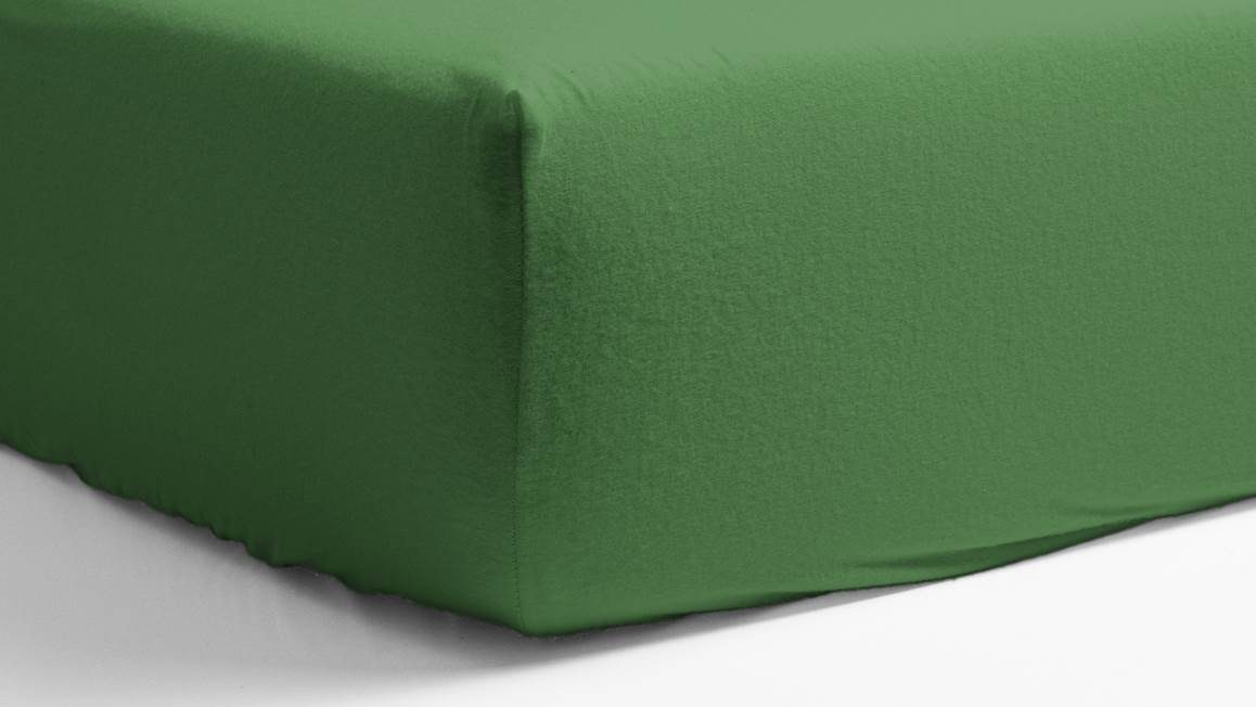 Snoozing flanel hoeslaken