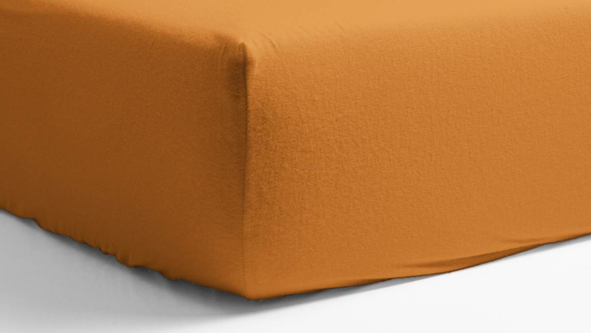 Snoozing flanel hoeslaken extra hoog