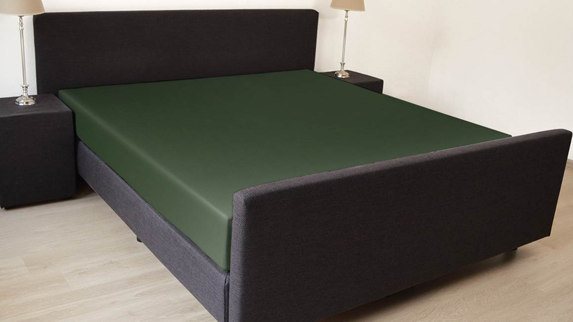 Snoozing stretch flanel hoeslaken