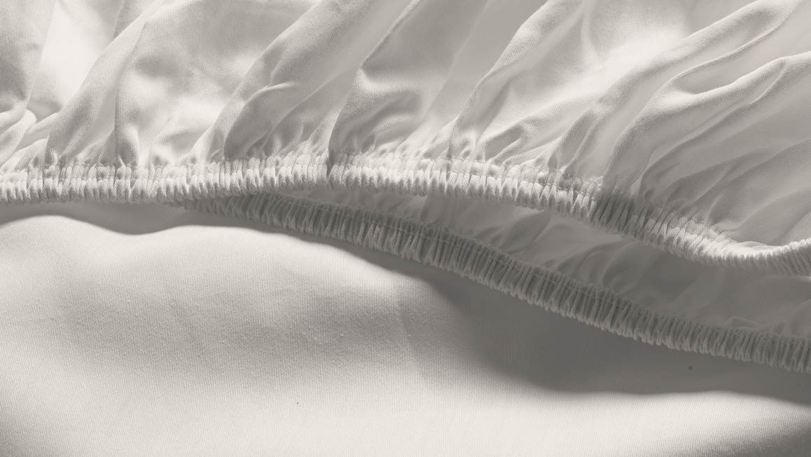 Snoozing katoen-satijn hoeslaken extra hoog