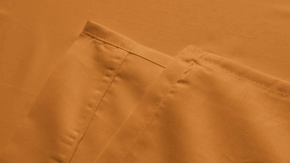 Snoozing katoen-satijn laken