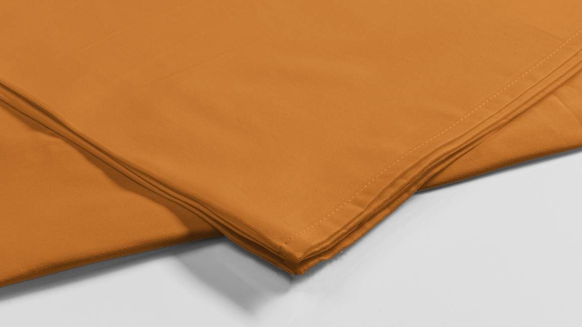 Snoozing katoen-satijn laken