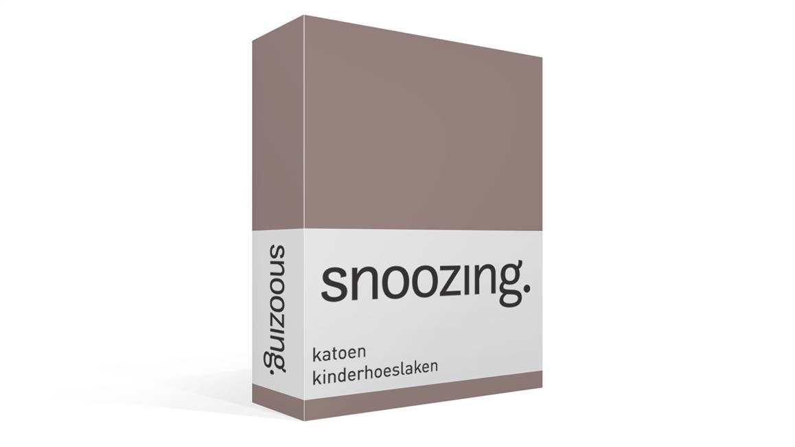 Snoozing katoen kinderhoeslaken