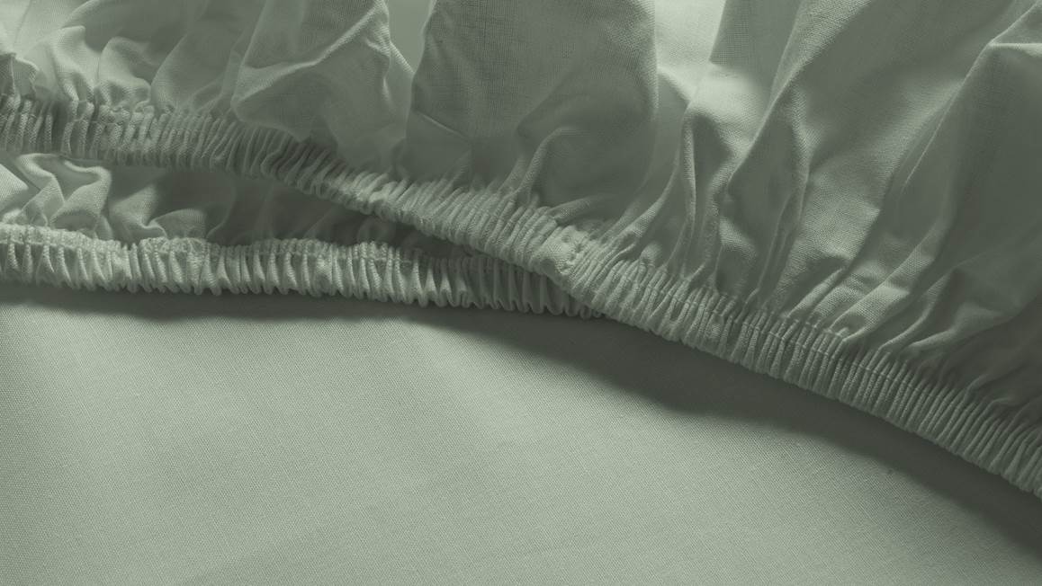 Snoozing katoen topper hoeslaken