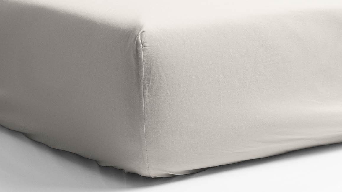 Snoozing percale katoen hoeslaken extra hoog