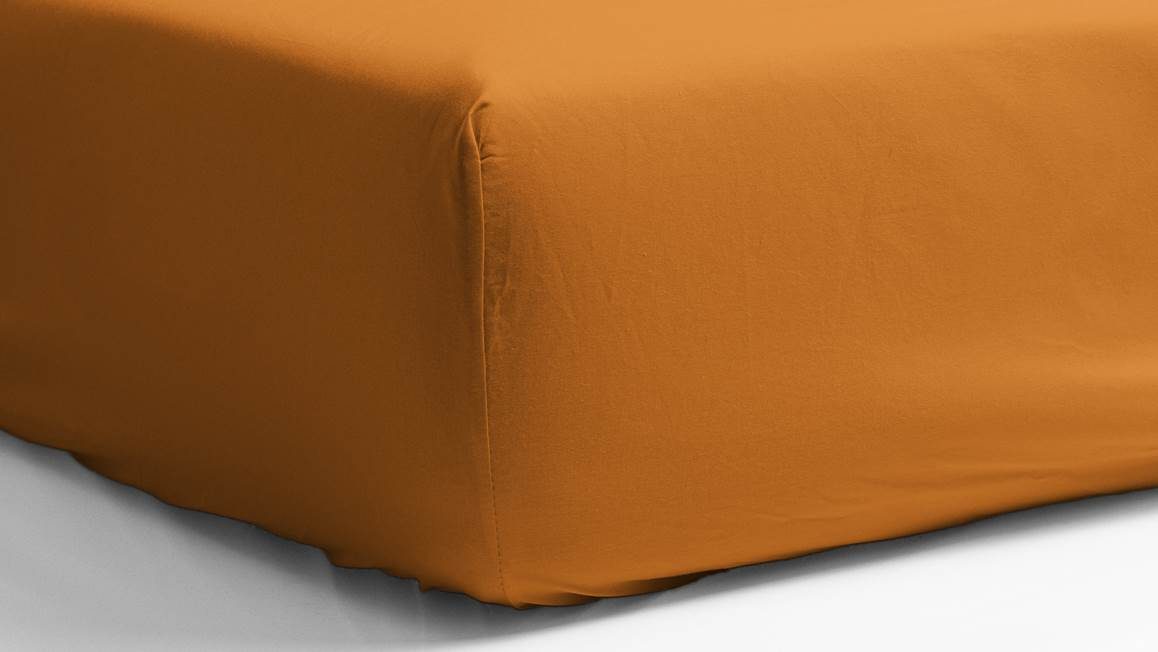 Snoozing percale katoen hoeslaken extra hoog