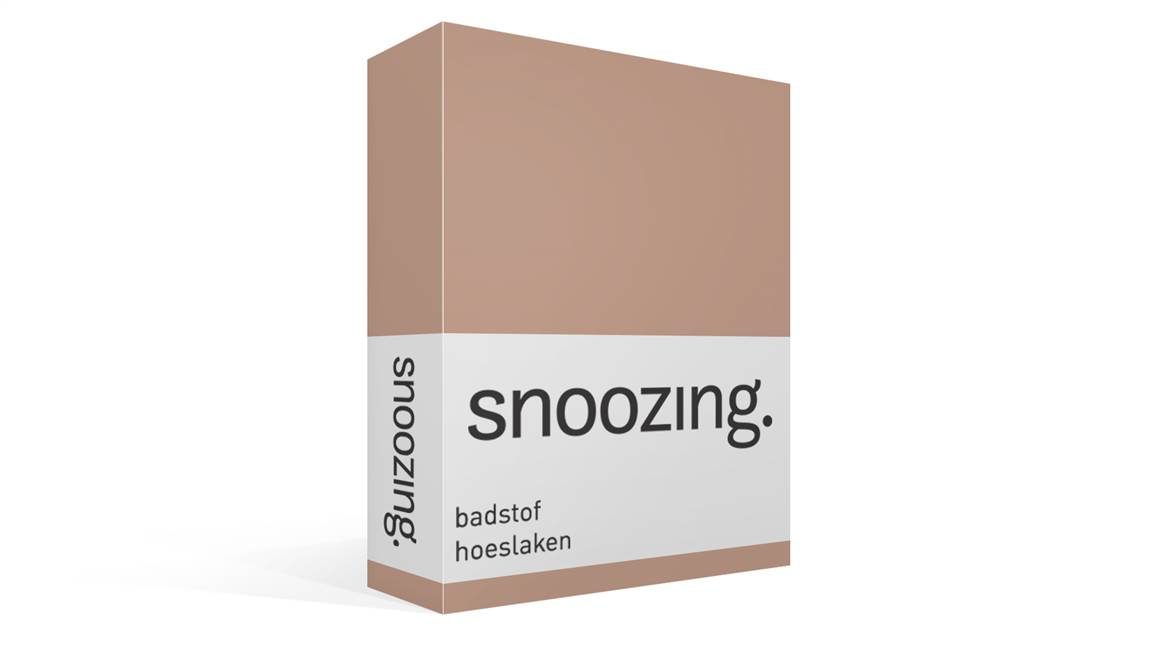 Snoozing badstof hoeslaken