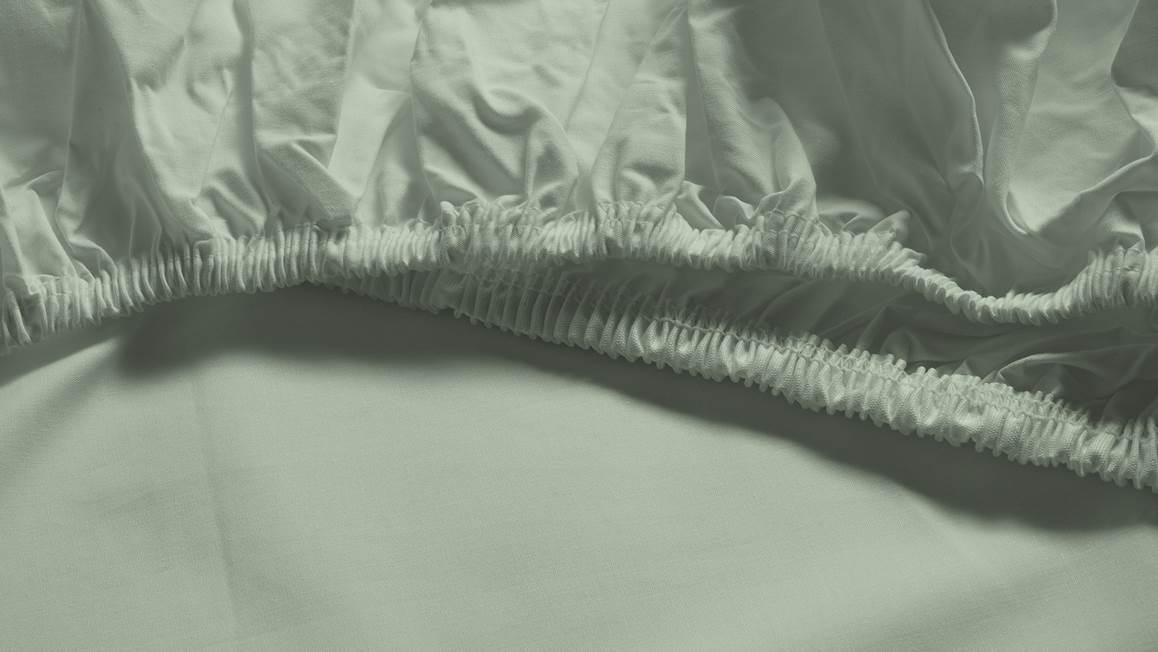 Snoozing percale katoen hoeslaken extra hoog