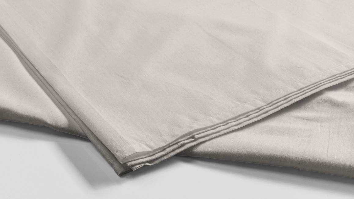 Snoozing percale katoen laken