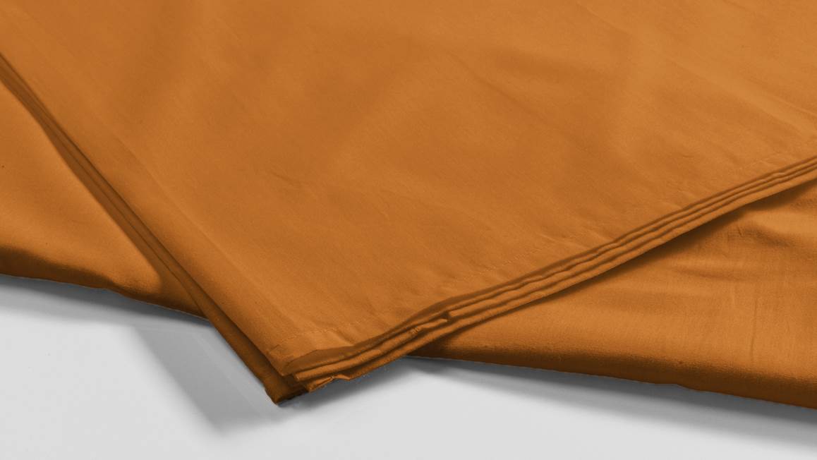 Snoozing percale katoen laken